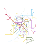 Paris metro+tram. Update (real)