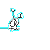 Схема железных дорог острова Щит  (unknown)