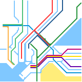 Fictional Kivotos Railmap (Blue Archive) (unknown)