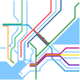 Fictional Kivotos Railmap (Blue Archive) (unknown)
