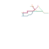 Schemat sieci tramwajowej w Krakowie (Projekt) (real)