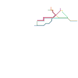 Schemat sieci tramwajowej w Krakowie (Projekt) (real)