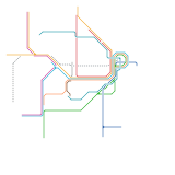 The Sydney Suburban Rail System (real)
