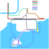 Northern County Railway Map (unknown)