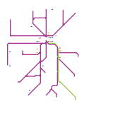Boston Massachusetts Commuter Rail Map