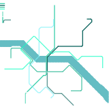 River Rail, Network Map