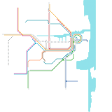 The Sydney Suburban Rail System (real)