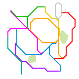 My Fictional Metro Line: Shakti Capital City (unknown)