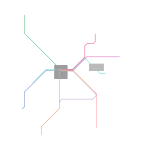 Transperth Metronet System Map (real)