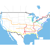 U.S. High Speed Rail (Fictional) (speculative)
