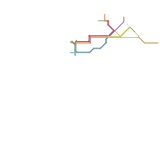 Schemat sieci tramwajowej w Krakowie (Projekt) (real)