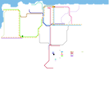 Jabodetabek Train Route 2053 (unknown)
