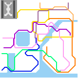 Braintoville Metro Map (unknown)