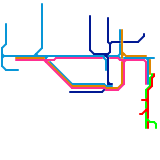 Stepford County Railway in 2068 with Tramlink and Metro taking over the whole Llyn Branch (real)