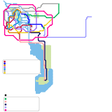 江南市地铁图 (unknown)