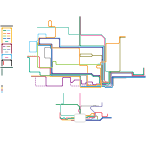 Worthing Bus Network (June 2025) (real)