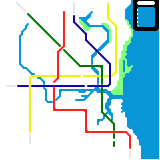 Milwaukee Blank Map (speculative)