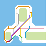The regional rail system of the fantasy country West Swatonia