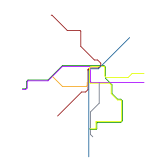 Edmonton Rapid Transit Network (real)