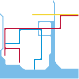 Westerville and Towns Heavy Rail Map