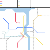 Francina City (FTA) ,Network Map.