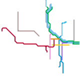 Eugene, Oregon Bikeways (speculative)