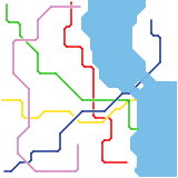 Fictional Fábregas City Metro Map (unknown)