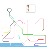 Port-Trévalzac metro maps (unknown)