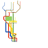 New York City Subway Map (Diagram) (*NOT FINISHED*) (speculative)
