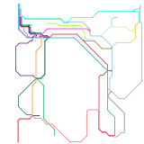 대한민국 철도 노선도