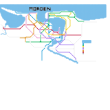 Morden Metro Map (unknown)