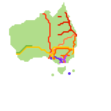 Australian train network