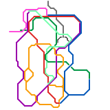 Central City Metro Map