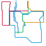 Snowland Rail Network (My Minecraft world)