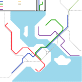 Midas Department of Transportation (MDOT), Midas Bay