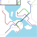 Midas Department of Transportation (MDOT), Midas Bay
