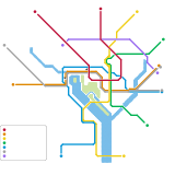 Even More Unrealistic DC Metro expansion (speculative)