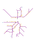 Boston MBTA Commuter Rail Map w/ Capeflyer