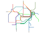 Sydney Trains & Metro with dream lines
