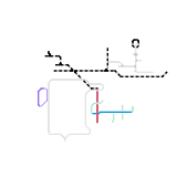 玲珑都市圈轨道交通网络示意图 (speculative)