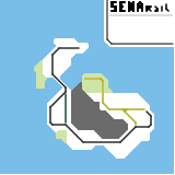 Sena Island Railway Map (unknown)