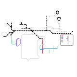 玲珑都市圈轨道交通网络示意图 (speculative)