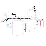 玲珑都市圈轨道交通网络示意图 (speculative)