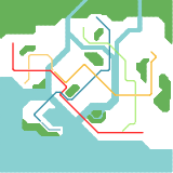 St. Peterson Subway, Network Map