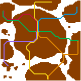 Futuristic intercities skyrail (unknown)