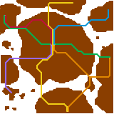 Futuristic intercities skyrail (unknown)
