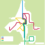 Tecuci (official public transit map, updated version) (real)