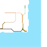 Nevusia MRT Map Built in 1998 (unknown)