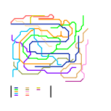 전산도시철도 노선도 (unknown)