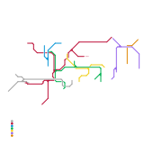 planned extensions (past 2045) Thessaly (speculative)